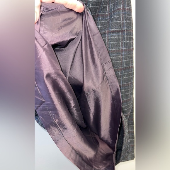 Vintage Peabody House Wool Pleated Rockabilly Dark Academia Goth Pleated Skirt - Picture 7 of 11